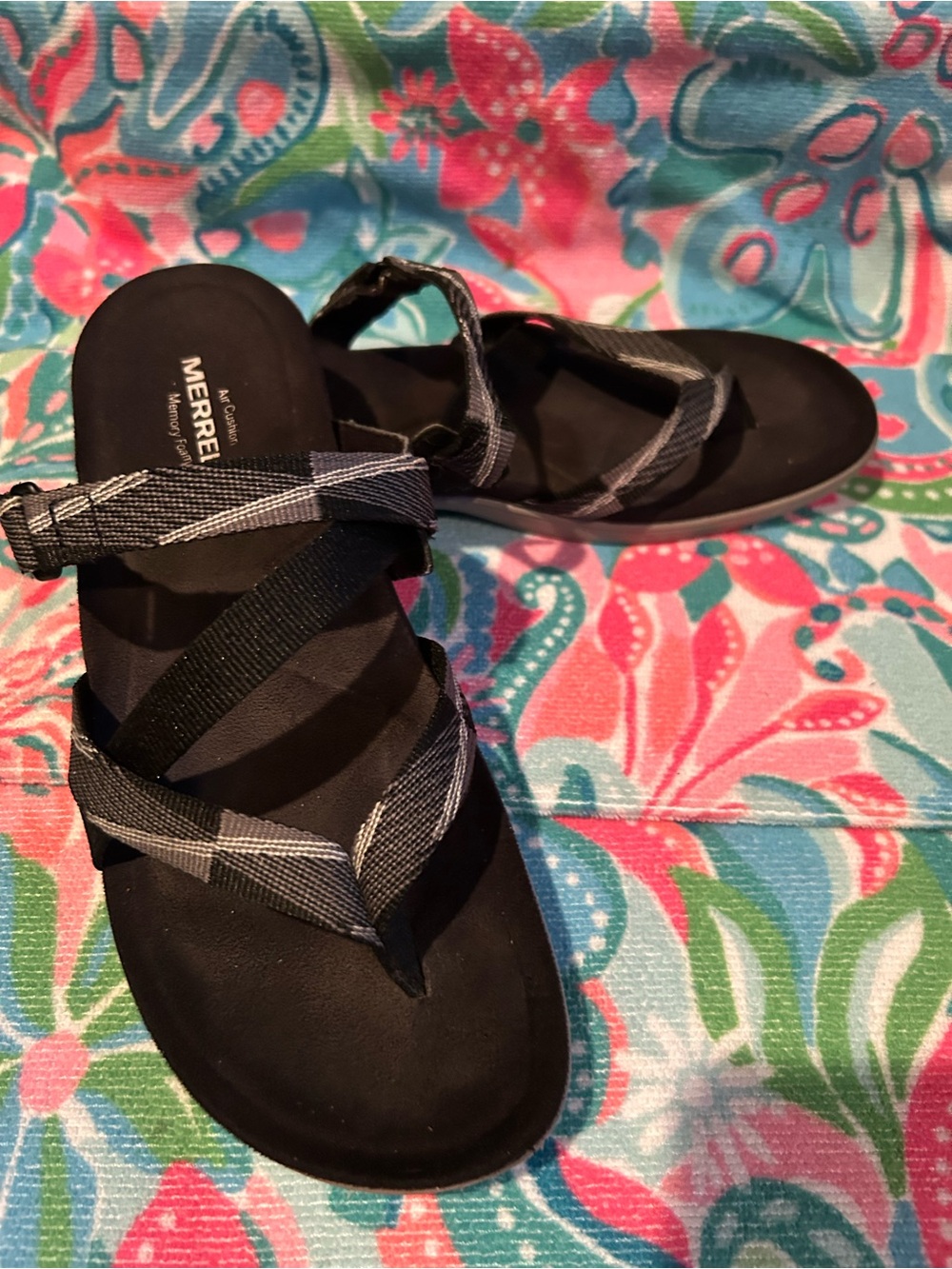 Merrell sandals.